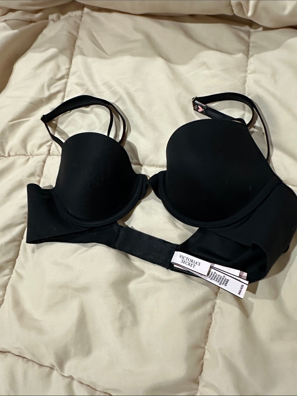Victoria's Secret Black Molded Bra 34A NWT - Picture 4 of 5